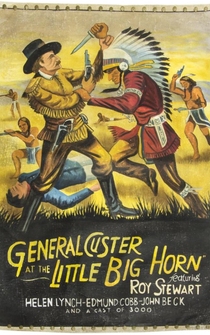 Poster General Custer at the Little Big Horn