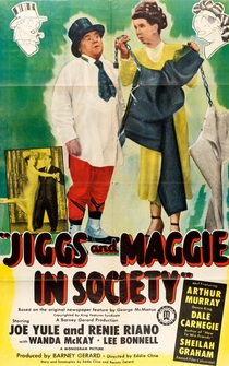 Poster Jiggs and Maggie in Society