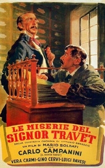 Poster Le miserie del signor Travet