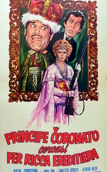 Poster Principe coronato cercasi per ricca ereditiera