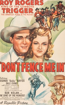 Poster Don't Fence Me In