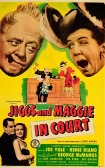 Poster Jiggs and Maggie in Court