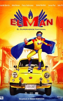 Poster El man, el superhéroe nacional