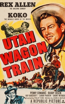 Poster Utah Wagon Train