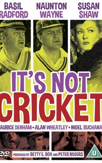 Poster It's Not Cricket