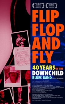 Poster Flip, Flop, and Fly, 40 Years of the Downchild Blues Band