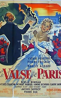 Poster La valse de Paris