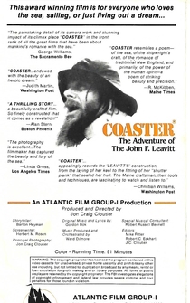 Poster Coaster: The Adventures of the John F. Leavitt