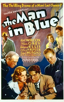 Poster The Man in Blue