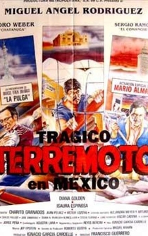 Poster Trágico terremoto en México