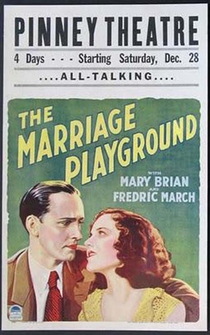 Poster The Marriage Playground