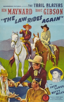 Poster The Law Rides Again