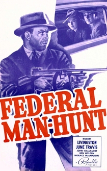 Poster Federal Man-Hunt