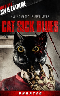 Poster Cat Sick Blues