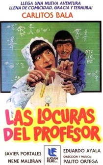 Poster Las locuras del profesor