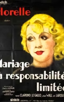 Poster Mariage à responsabilité limitée