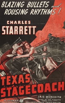 Poster Texas Stagecoach