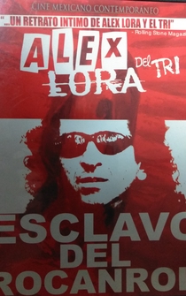 Poster Alex Lora: Esclavo del Rocanrol