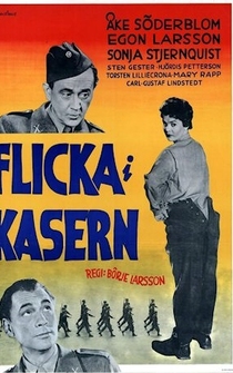 Poster Flicka i kasern