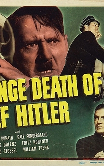 Poster The Strange Death of Adolf Hitler