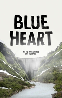 Poster Blue Heart